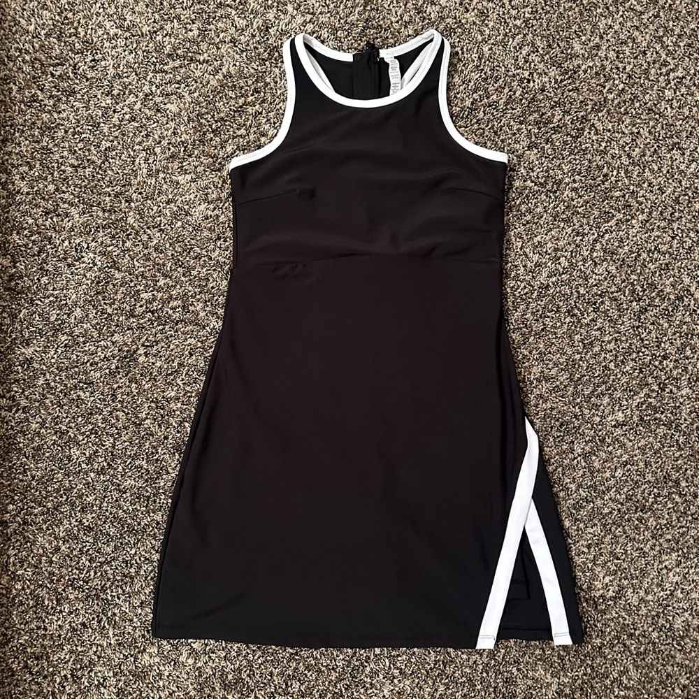 BLACK TENNIS DRESS/ ATHLETIC DRESS